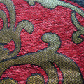 Tissu de Chenille Jacquard teint par fil de fil d&#39;or pour le sofa